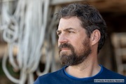 Kayaker Cyril Derreumaux in Sausalito, CA, on February 25 2021.France-born American entrepreneur Cyril Derreumaux (44) will leave at the end of May 2021 for a 70-day solo and unsupported sea kayak Pacific crossing from California to Hawaii.