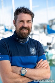 Kayaker Cyril Derreumaux in Sausalito, CA, on February 25 2021.France-born American entrepreneur Cyril Derreumaux (44) will leave at the end of May 2021 for a 70-day solo and unsupported sea kayak Pacific crossing from California to Hawaii.