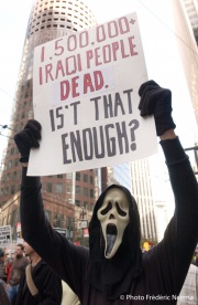 Anti-war protest in San Francisco